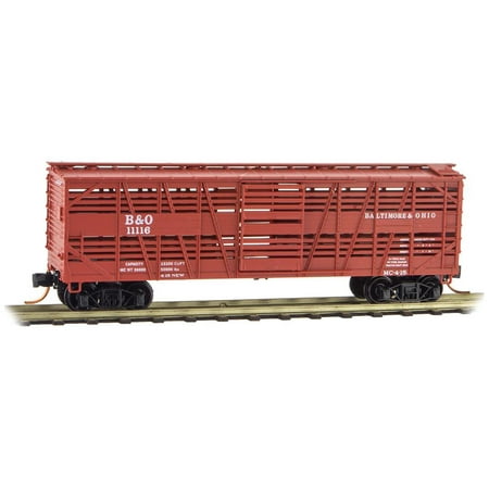 - Micro-Trains MTL N-Scale 40ft. Despatch Stock Car Baltimore & Ohio/B&O #11116