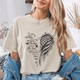 thumbnail image 4 of Jollimate Goodbyes Are Not Forever Memorial T-Shirt, Remembrance Graphic Tee, Women's Shirt, 4 of 6