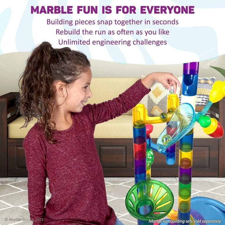 Marble Genius Physics Fun Marble Run Accessory Add-On Set (5