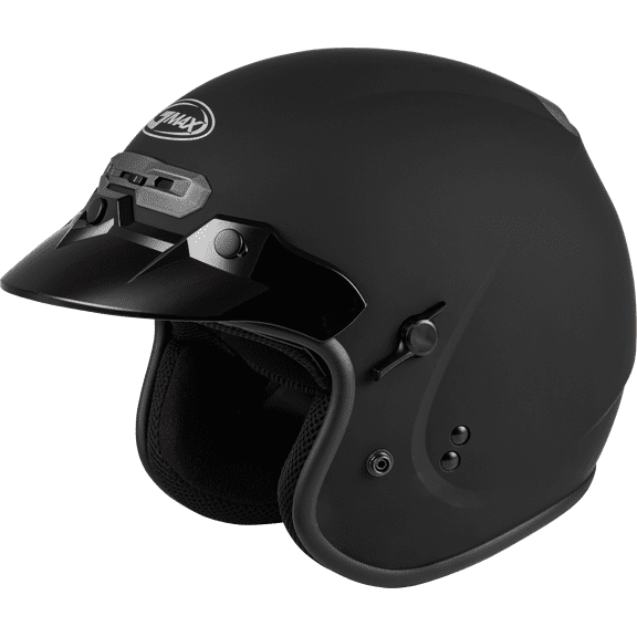GM-32 OPEN-FACE HELMET MATTE BLACK 3X