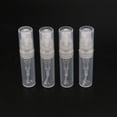 thumbnail image 3 of 90 Piezas Botella de Plástico de Atomizador Transparente de 2 Ml Botella de Muestra Vacía de Perfume Desechable En Aerosol para Fiesta de Viaje, 3 of 10