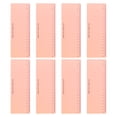 thumbnail image 1 of Unique Bargains Guided Reading Strips Highlight Colored Overlay Bookmark Reading Tracking Ruler for Classroom Light Orange 8pcs, 1 of 6