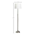 thumbnail image 2 of Herndon 61" Floor Lamp, Silver, 2 of 5