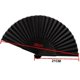 thumbnail image 4 of Th Folding Hand Fan With A Pouch,hand Fan Folding Black Silk Fabric Bamboo Ribs Hand Held Chinese Fan For Women Men Dancing Party Wedding Gifts Diy H, 4 of 5