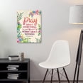 thumbnail image 4 of Pray About Everything Philippians 4:6 Canvas Wall Art,Bible Verses Wall Decor,Scripture Wall Art,Christian Wall Art, 4 of 6