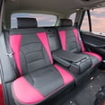 thumbnail image 5 of FH Group Ultra Comfort High Grade Leather Seat Covers For Car Truck SUV Van - Rear Set, 5 of 5