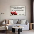 thumbnail image 5 of "MY DAUGHTER FOREVER - LOVE, DAD" Canvas Poster Bedroom Decor Sports Landscape Office Room Decor Gift,Frame-style,24x36inch(60x90cm), 5 of 8