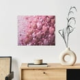 thumbnail image 6 of Logiee Pink Glitter Heart Candy Print Canvas Wall Art ,Art Poster,Canvas Decorative Picture,Decor Wall Pictures for Living Room Bedroom Bathroom,Ready to Hang, 6 of 6