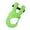 Green, variant on 3/8" Tow Winch Hook Vehicle Winch Hook 32000Lbs Capacity Ergonomic Clevis Clip 10T Winch Hook for Truck Trailer