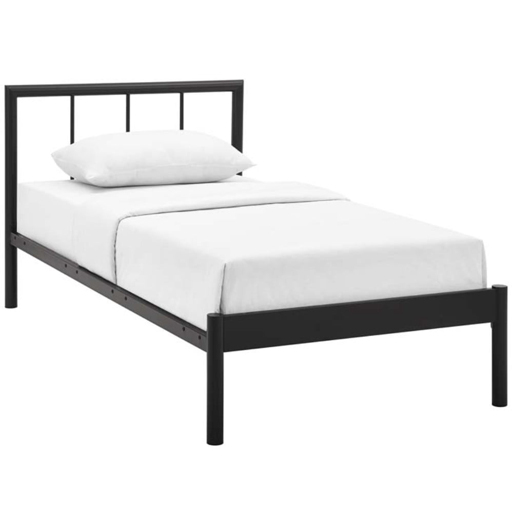 Gwen Twin Bed Frame - Brown