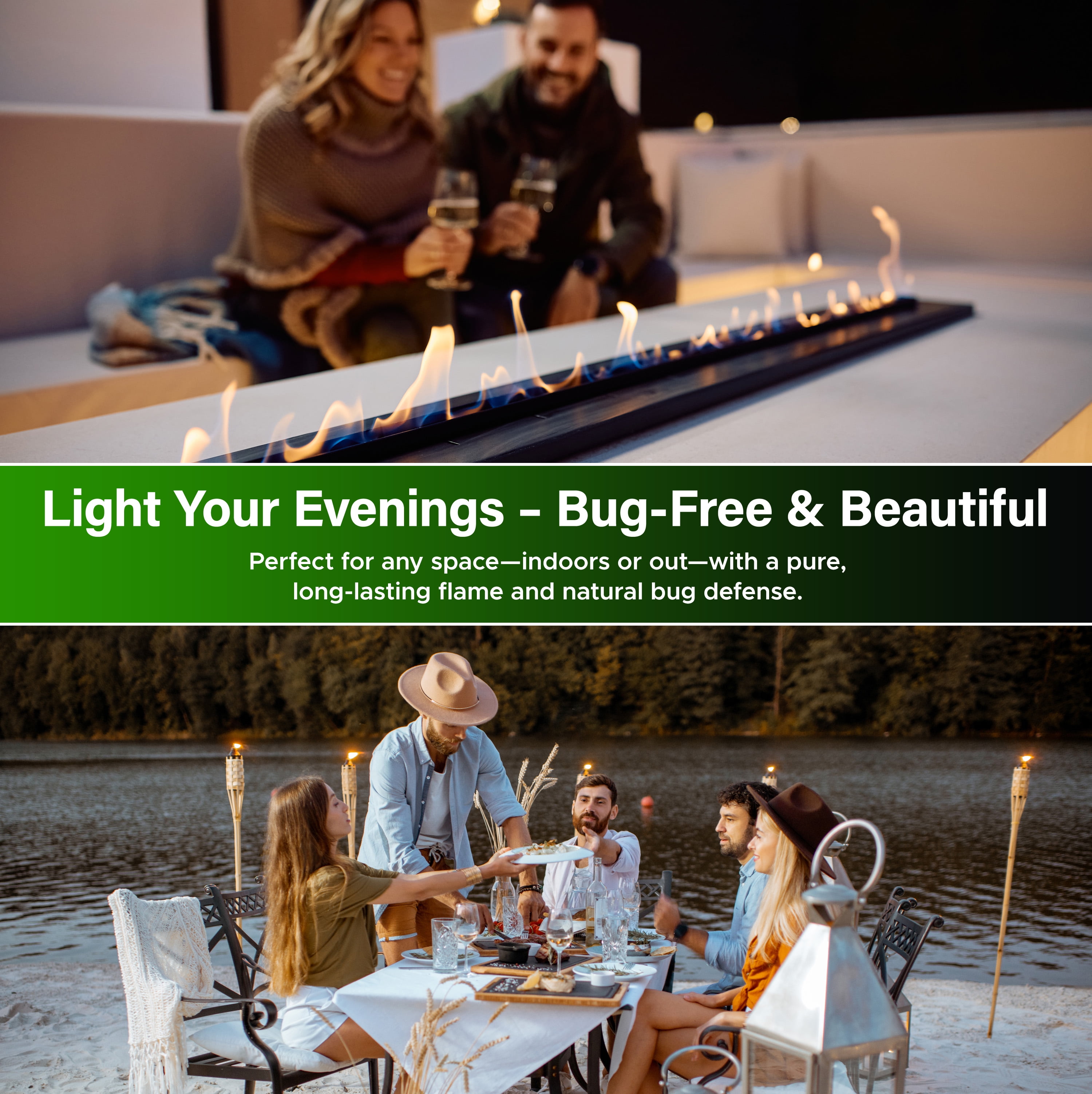 Firefly Fuel Premium Liquid Paraffin Lamp Oil for Indoor Use 5 Gallons - Indoor Smokeless Odorless Paraffin Oil Fuel for Lamps, Lantern, Candle, Eucalyptus, Kosher