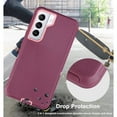 thumbnail image 3 of Entronix Funda Resistente para iPhone 11 Pro Max, Triple Capa, Resistente a Golpes y Anticaídas, Color Morado, 3 of 5