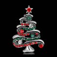 thumbnail image 4 of Yuarrent Decorado Árbol de Navidad Botas de Papá Noel Muñeco de nieve Campana Broche Bufanda Collar Solapa Broche de Navidad Regalo de niña Kits de decoración para fiestas No.52 Yuarrent JR0793-52, 4 of 6