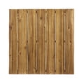 thumbnail image 6 of Euroco 32.5" Farmhouse Dining Table for 2, Square Kitchen Table Dinner Table with Metal Legs for Dining Room, Home Office,Teak, 6 of 8