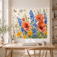 thumbnail image 5 of Floral Garden Botanical with Main Consists Fully, Nostalgic Vintage for Botanical Art Lovers, Wall Decor, Mother'S Day Gift, Tapestry Wall Hanging for Dorm and Living Room, 5 of 7