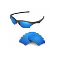 thumbnail image 5 of Walleva Ice Blue Polarized Vented Replacement Lenses for Oakley Half Jacket XLJ Sunglasses, 5 of 6