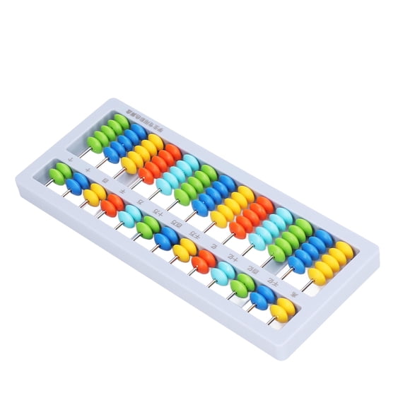 Abaque Mathématique, 13 Niveaux 7 Perles Abaque Petit Portable Facile à Ranger pour Enfants