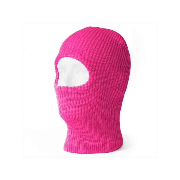 Top Headwear Masque de Ski Couleur Néon One Hole - Rose