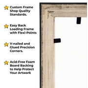 16x20 Black Shadow Box Frames - Black Shadow Box Frame with a Display Depth of 3/4 - Shadowbox