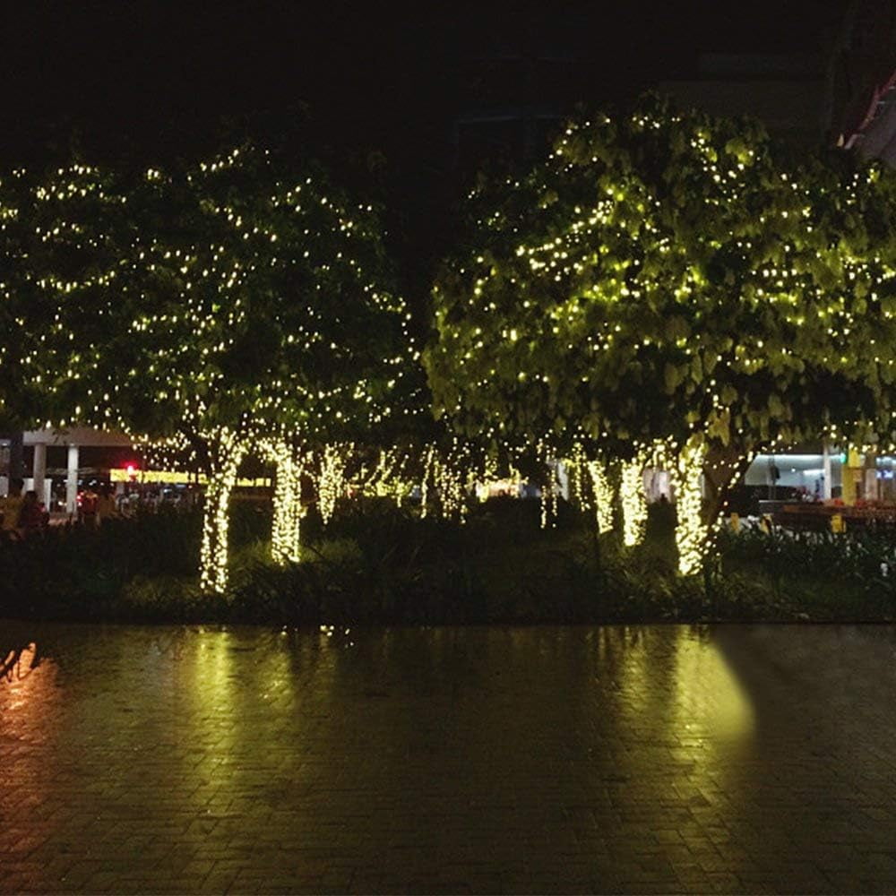 Solar Christmas Fairy Lights, 6.5M 30LED Solar Garden String Lights Solar Tree String Lights Waterproof for Outdoor Window