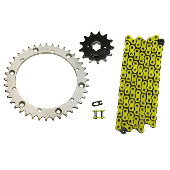 Yellow 520x92 Drive Chain & 13/40 Sprockets 1988-2006 Yamaha Blaster 200 YFS200