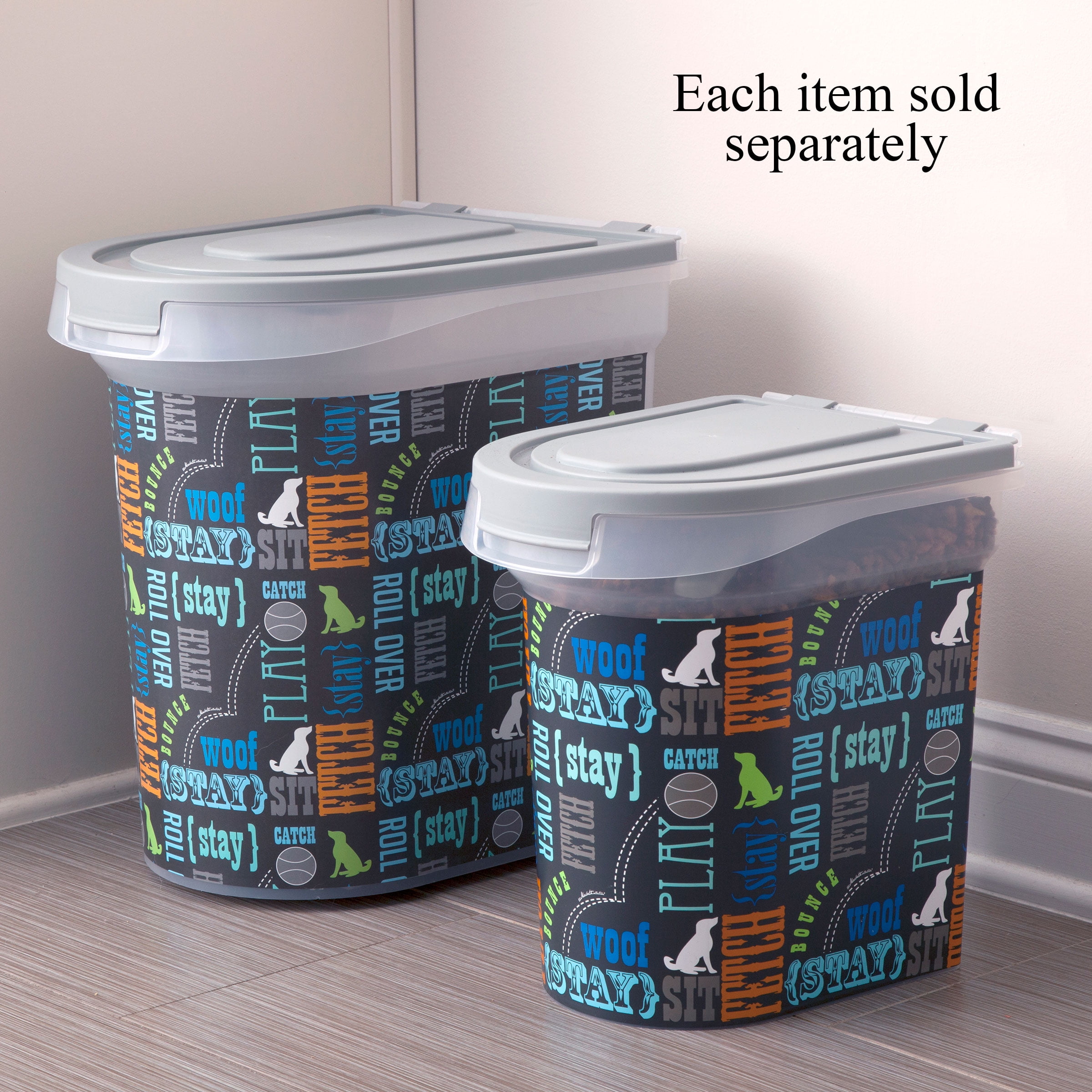 26 lb dog food container
