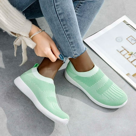 

Summer Sock Sport Style Fly Weave Lazy Women s Single Shoes Note Please Buy One Or Two Sizes Larger