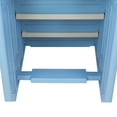thumbnail image 3 of Aqua Select Tranquil Blue Anti-Slip Pool Steps with Pearl White Steps and Pearl White Outside Flip-up Safety Ladder, 48-54"H, 3 of 13