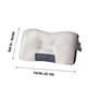 thumbnail image 3 of Almohada de soporte para el cuello cervical - Algodón de punto transpirable y absorbente de humedad | Núcleo de masaje para la relajación | Tamaño estándar 48x74cm | Uso para adultos y estudiantes |, 3 of 7