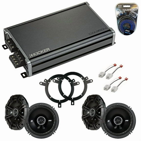 Fits Dodge Dakota 2002-2004 Factory Speaker Upgrade Kicker (2) DSC65 & CXA360.4
