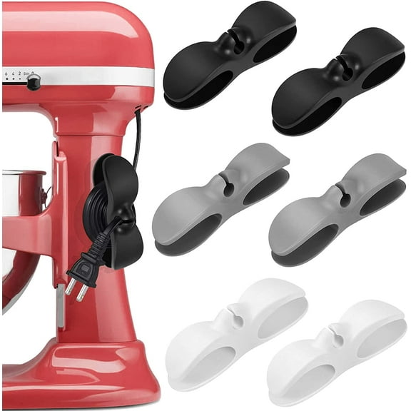 Newest Cord Organizer for Appliances Cord Winder Cord Holder Cord Wrapper for Appliances Cord Wrap Appliance Cord Organizer Stick On Mixer, Coffee Maker, Pressure Cooker and Air Fryer