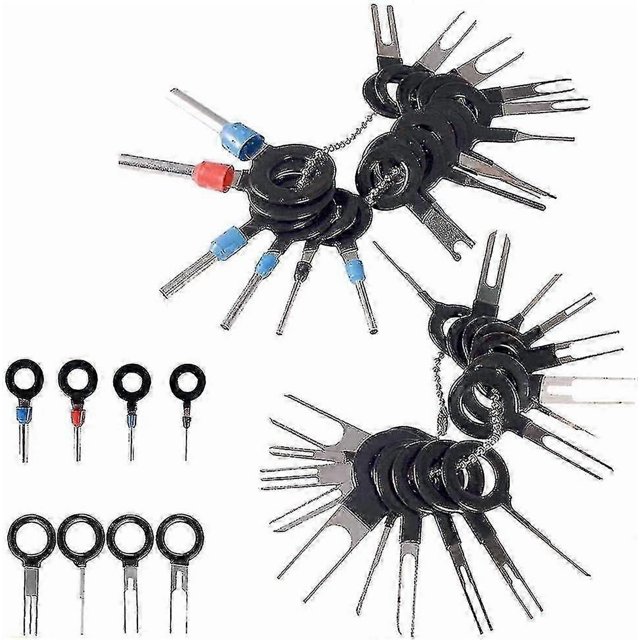 36pcs Terminals Removal Key Tools Set, 36pcs Auto Terminals Removal Tool Set, Car Terminal