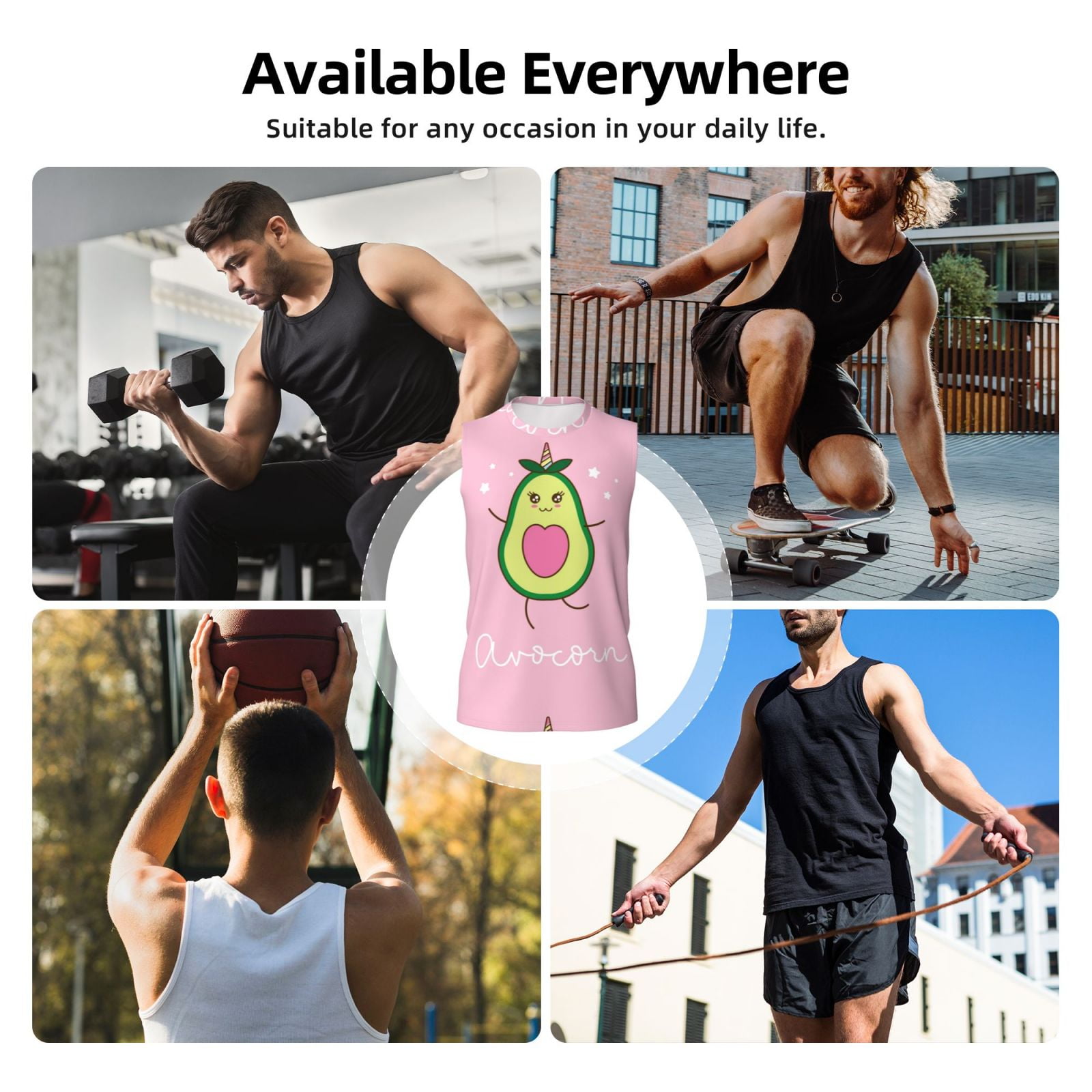 cute fitness tanks