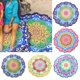 thumbnail image 3 of Tapiz redondo de Mandala colorido de 150cm de diámetro de 1 pieza Sunnimix Tapicería, 3 of 8