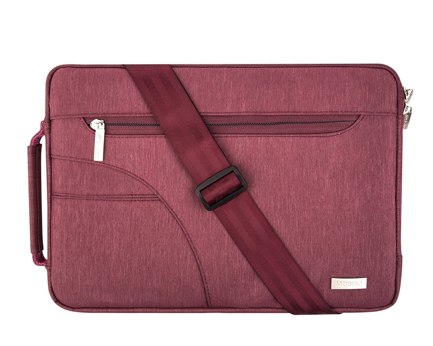 Polyester Fabric Sleeve Case Cover Laptop Shoulder Briefcase Bag for 13 ...