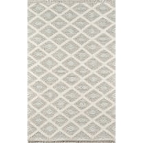 Momeni Harper Hand Made Wool Grey Area Rug 2' X 3'