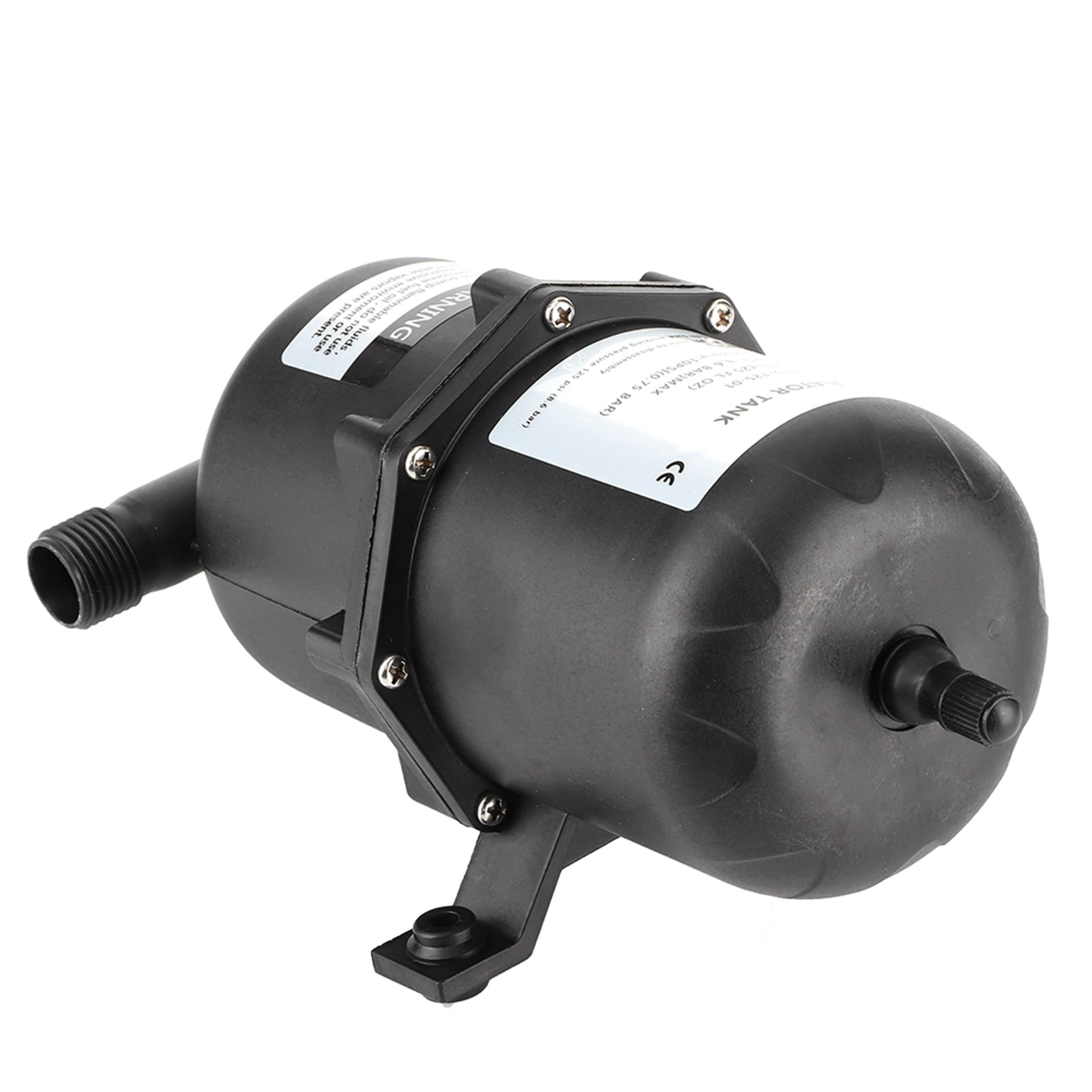 Pompe à membrane pour camping-car 12 V CC 3,5 GPM 45 PSI avec réservoir d'accumulateur pré
