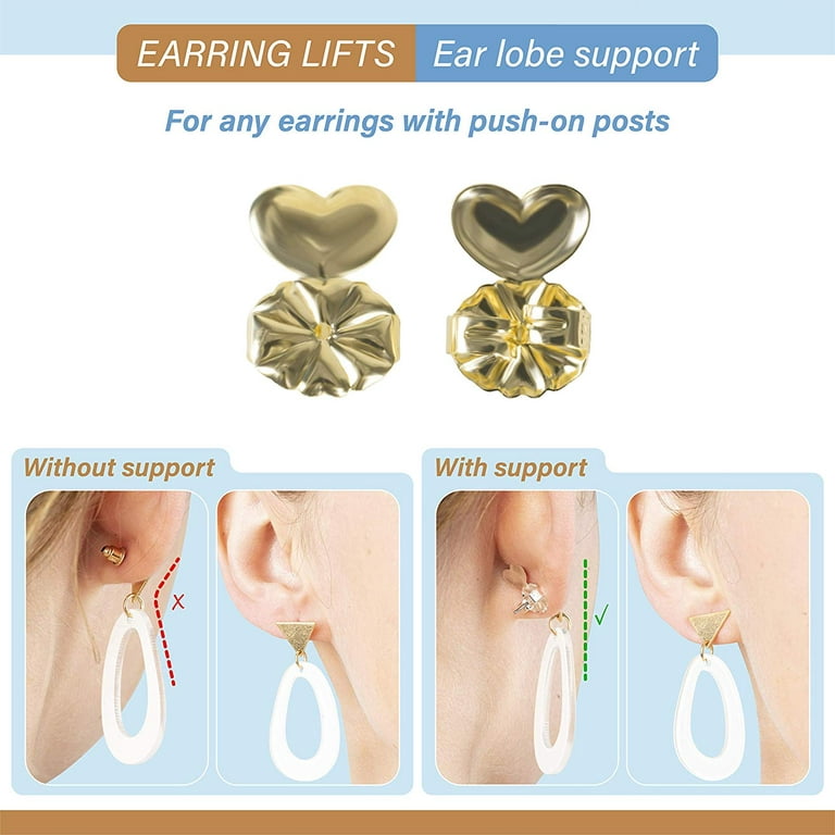 Earring Back Support