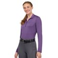 thumbnail image 3 of KERRITS Women's Ice Fil Lite Long Sleeve Riding Shirt, Color: Purple, Size: L, 3 of 7