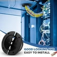 thumbnail image 4 of BlinkLLX 2 Pack 4" Round Brush Grommet Large Split Grommet Raised Floor Airflow Management for Home Data Center Wall Floor Cable Management, 4 of 6