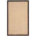 thumbnail image 3 of Safavieh Natural Fiber Jovana Solid Area Rug, Maize/Brown, 4' x 6', 3 of 15