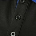 thumbnail image 2 of zuwimk Polo Shirts For Men,Men's Short Sleeve Color Block Performance Pique Polo Shirt Black,M, 2 of 5