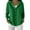 Green, variant on Breezora Women's Button Front Hooded Knit Cardigan Long Sleeve Comfortable Open Front Jacket L Size Blue