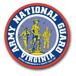 National Guard Acu Patch Foliage - United States Army Virginia National Guard Patch Decal Sticker 3.8