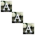 thumbnail image 2 of Guardurnaity Letra de blanca de 8CM, alfabeto inglés, bricolaje, diseño de nombre personalizado, arte artesanal, corazón independiente, decoración Type6 NO6 Guardurnaity CBP021731, 2 of 6