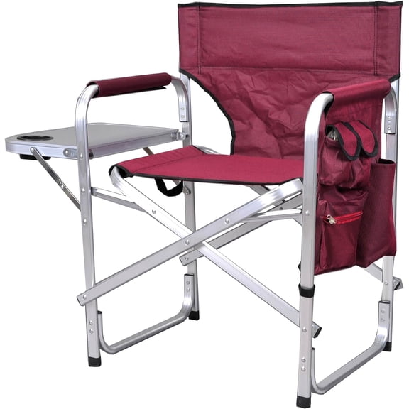 Stylish Camping Full Back Folding Director's Chair