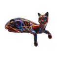 thumbnail image 4 of Figura de gato durmiendo en la siesta, adorno de mesa, escultura artesanal de resina, decoración de estante para estanterías, versátil Estilo B, 4 of 9