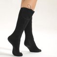thumbnail image 1 of Calcetines eléctricos calcetín de esquí calentado Calentamiento de pie suave para mujeres hombres negro JShteea Para Estrenar, 1 of 8