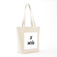 thumbnail image 7 of CafePress - X Wife Tote Bag - Unisex Canvas Tote Bag, Beige, 1-Piece, 7 of 7
