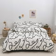 thumbnail image 1 of Bed Sets,Home Bed Set 3pcs Bed Comforter Full Home Bed Set Elevated Design, 1 of 5